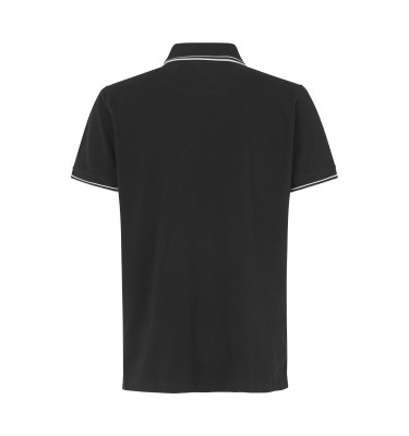 Kontrastowa koszulka polo | stretch