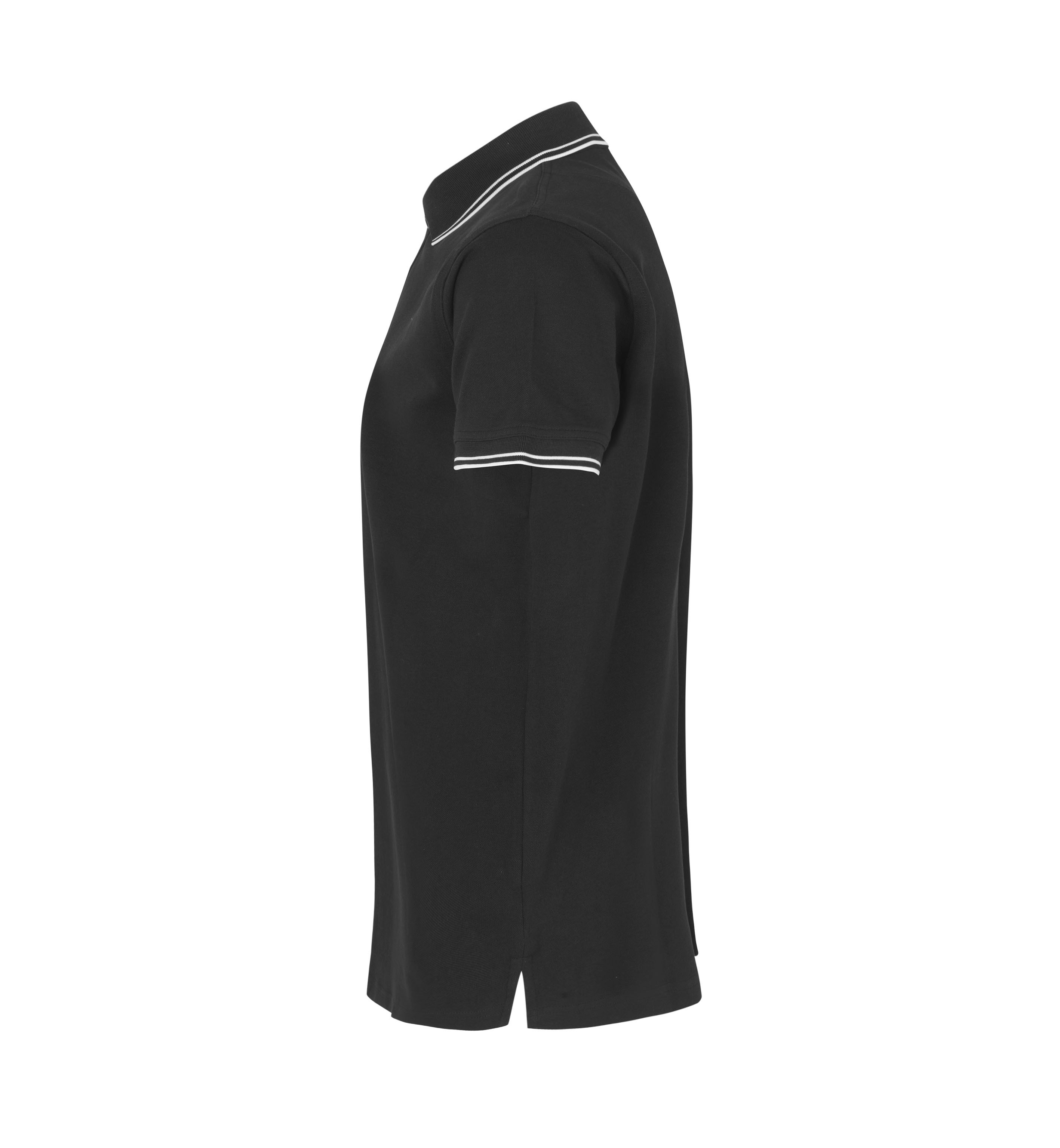 Kontrastowa koszulka polo | stretch