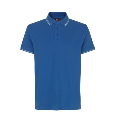 Kontrastowa koszulka polo | stretch