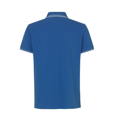 Kontrastowa koszulka polo | stretch