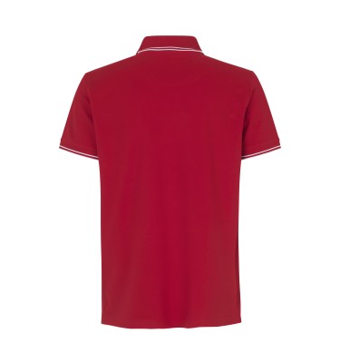 Kontrastowa koszulka polo | stretch