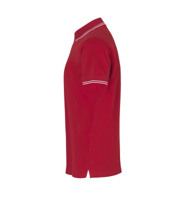Kontrastowa koszulka polo | stretch