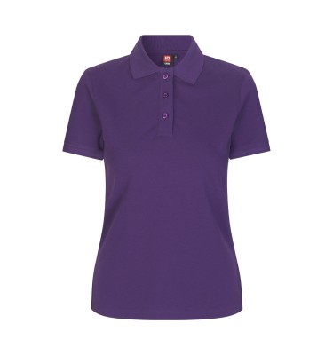 Koszulka polo | stretch | damska