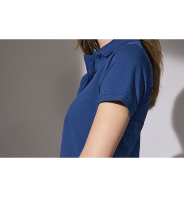 Koszulka polo | stretch | damska