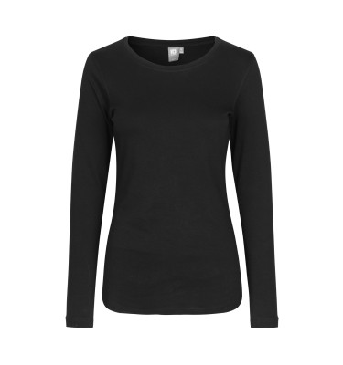 T-shirt Interlock | długi rękaw | damski
