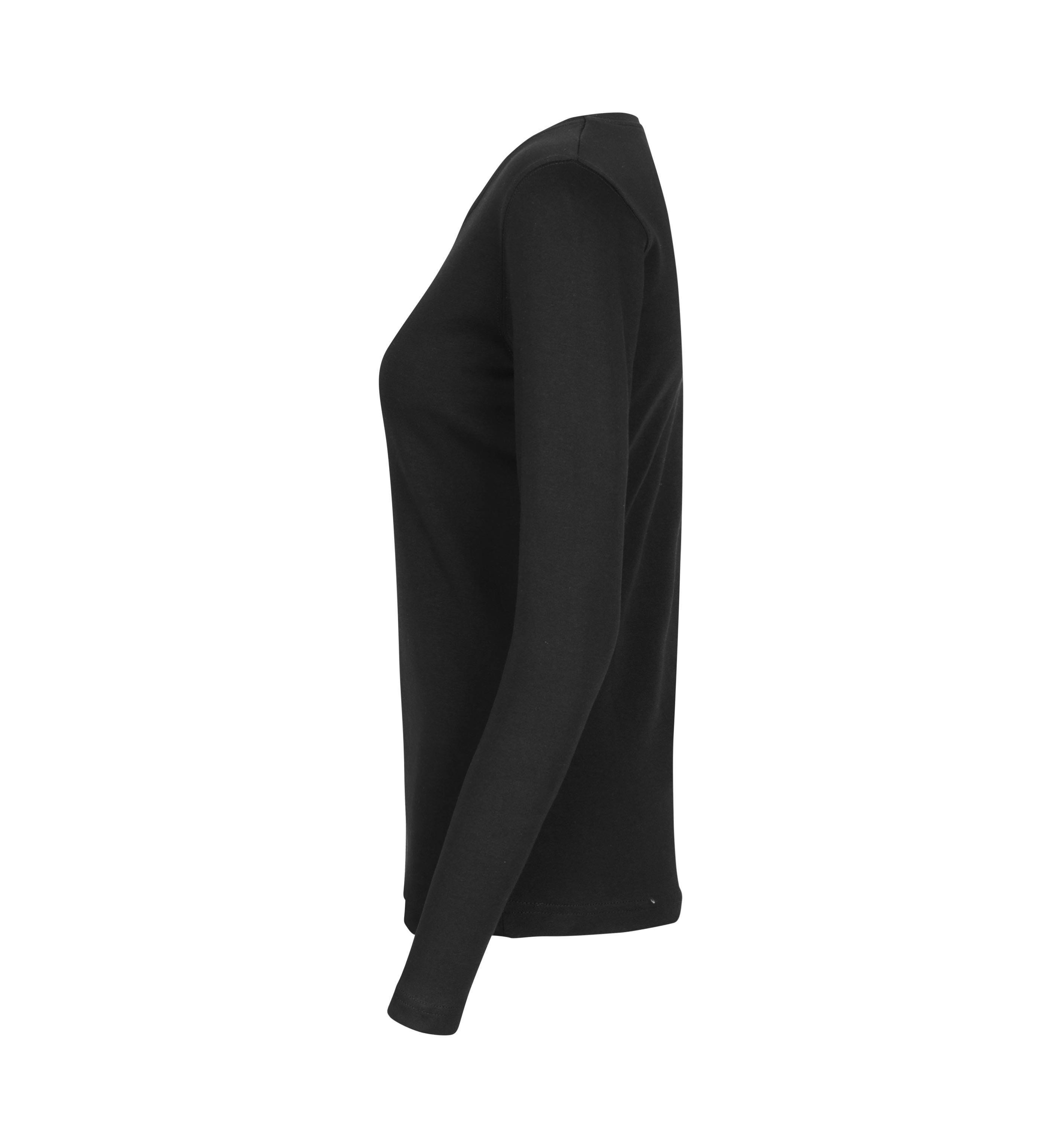 T-shirt Interlock | długi rękaw | damski