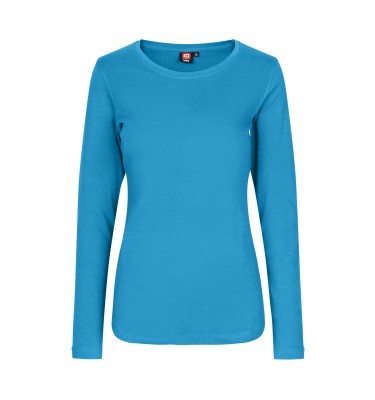 T-shirt Interlock | długi rękaw | damski