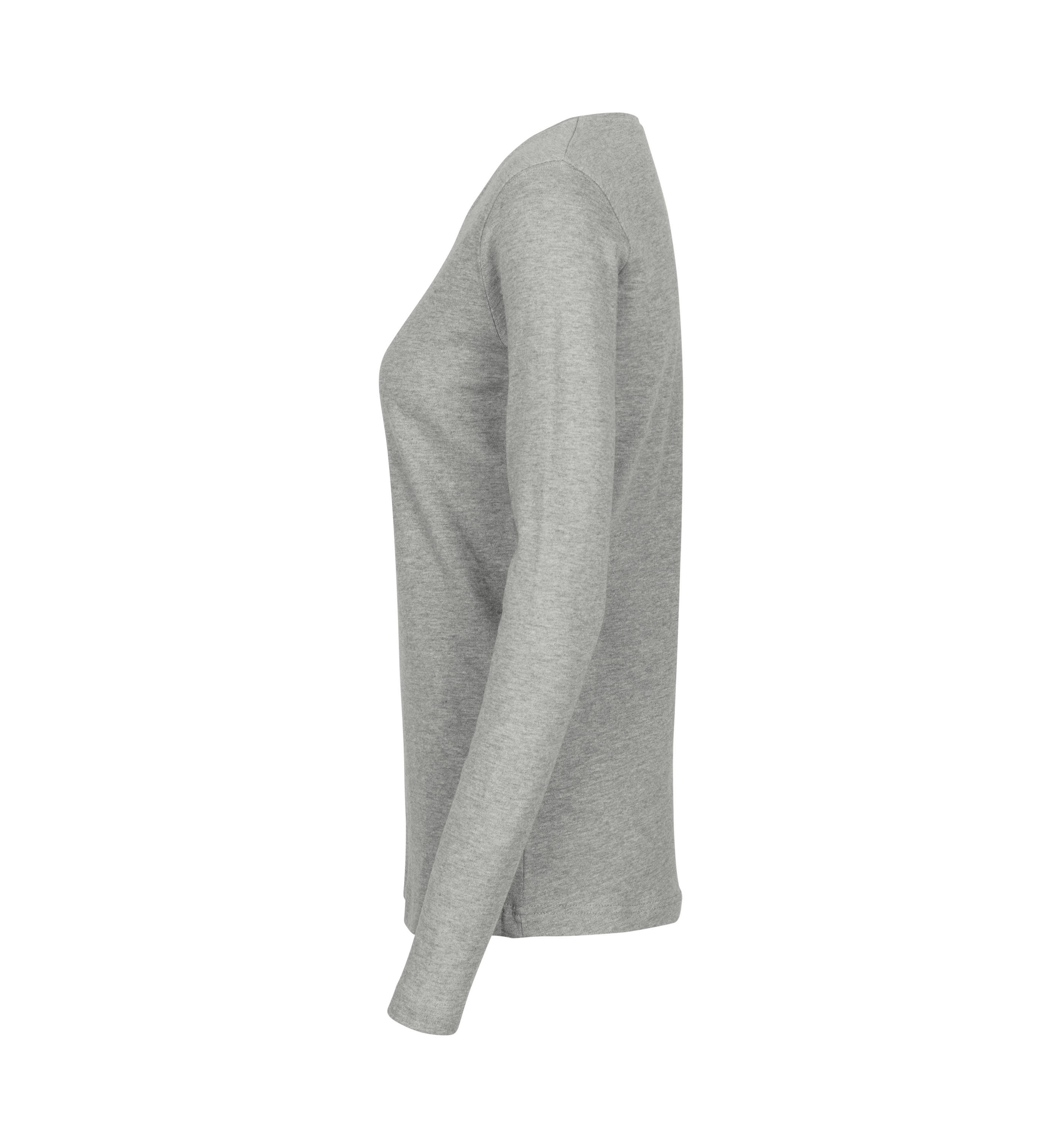 T-shirt Interlock | długi rękaw | damski