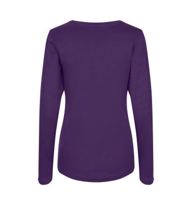T-shirt Interlock | długi rękaw | damski