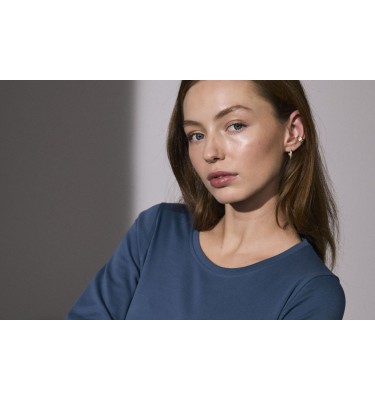 T-shirt Interlock | długi rękaw | damski