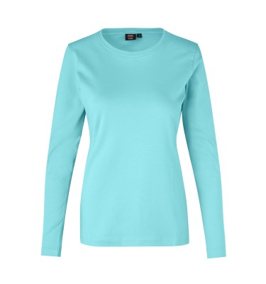 T-shirt Interlock | długi rękaw | damski