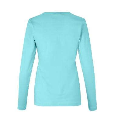 T-shirt Interlock | długi rękaw | damski