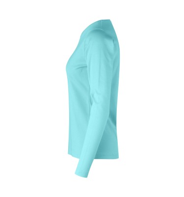 T-shirt Interlock | długi rękaw | damski