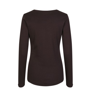 T-shirt Interlock | długi rękaw | damski