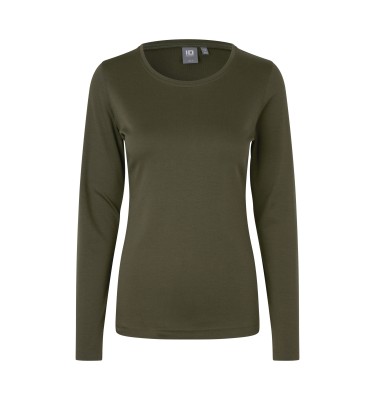 T-shirt Interlock | długi rękaw | damski