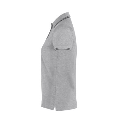 Kontrastowa koszulka polo | stretch | damska