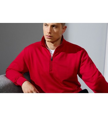 Bluza z krótkim suwakiem