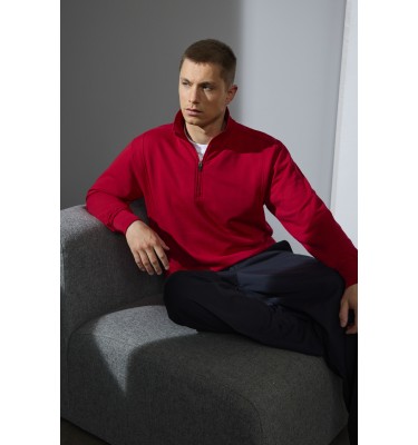 Bluza z krótkim suwakiem