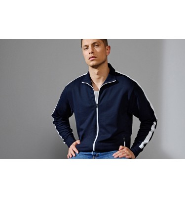 Bluza kardigan | kontrastowa