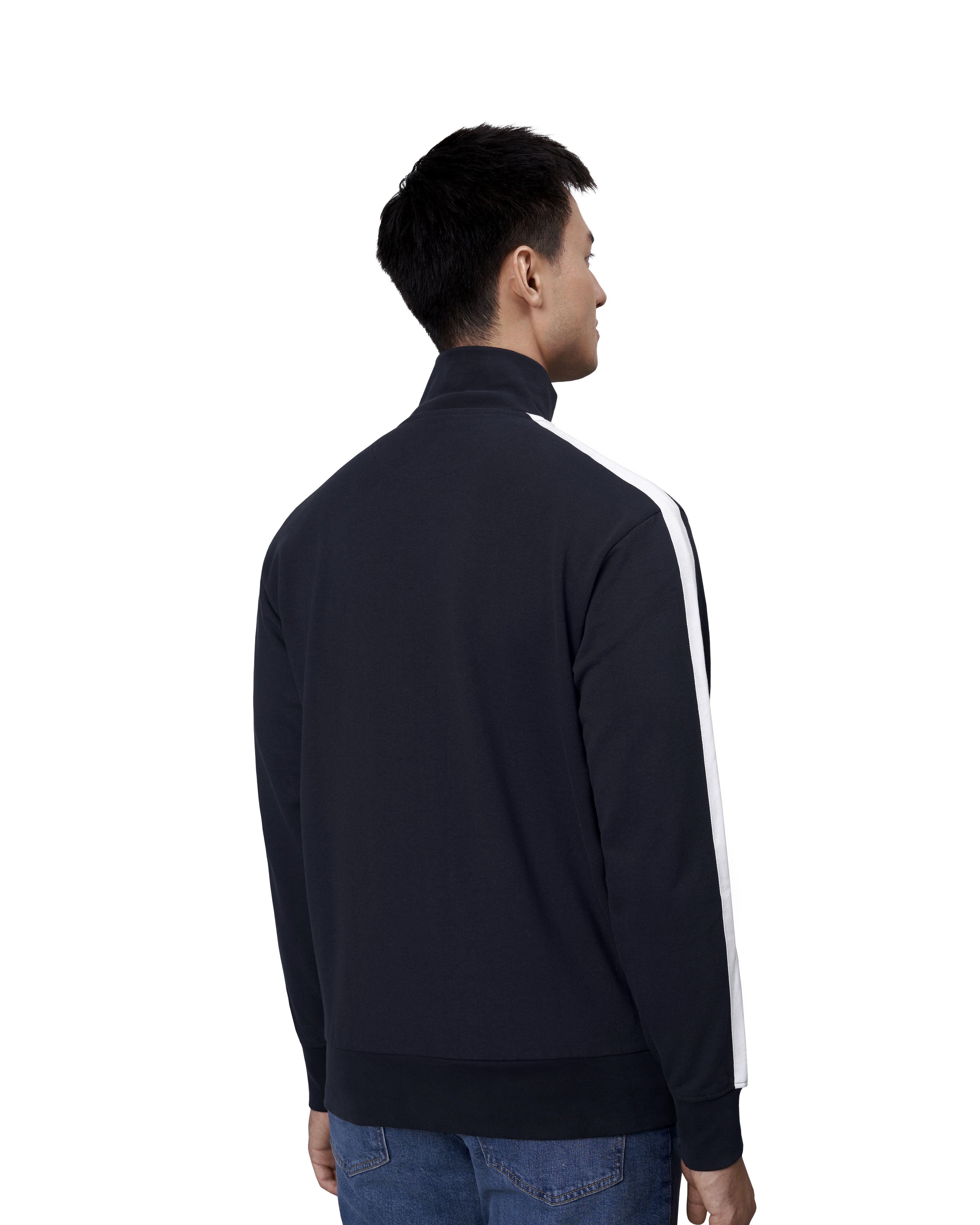 Bluza kardigan | kontrastowa