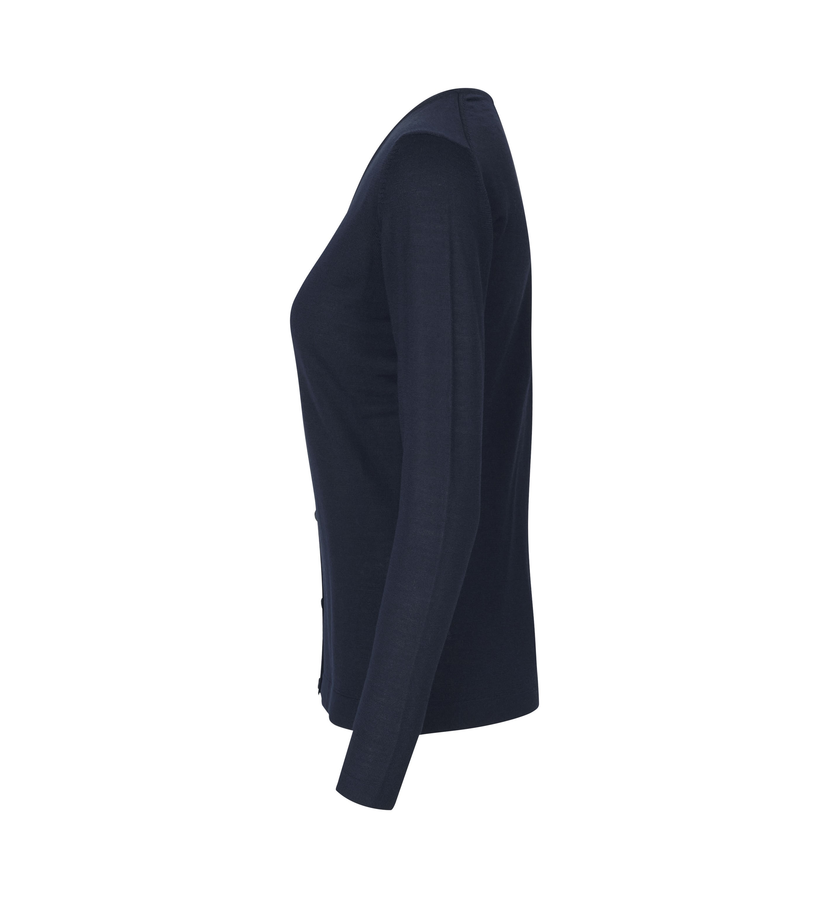 Rozpinany sweter | merino | damski