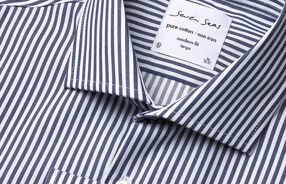 SEVEN SEAS Fine Twill Cadet | modern
