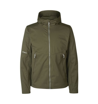 Kurtka soft shell z kapturem | lekka