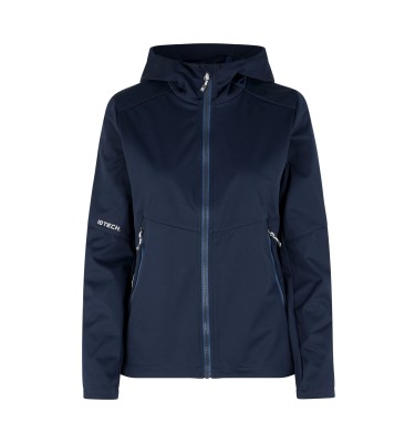 Kurtka soft shell z kapturem| lekka | damska