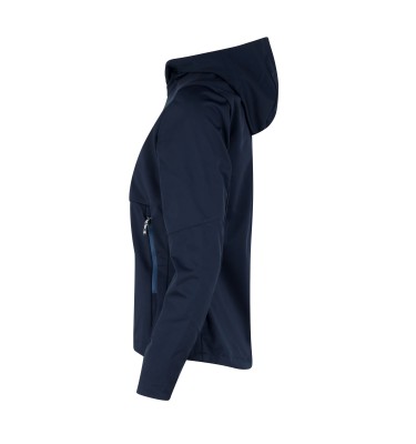 Kurtka soft shell z kapturem| lekka | damska