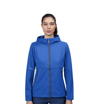 Kurtka soft shell z kapturem| lekka | damska