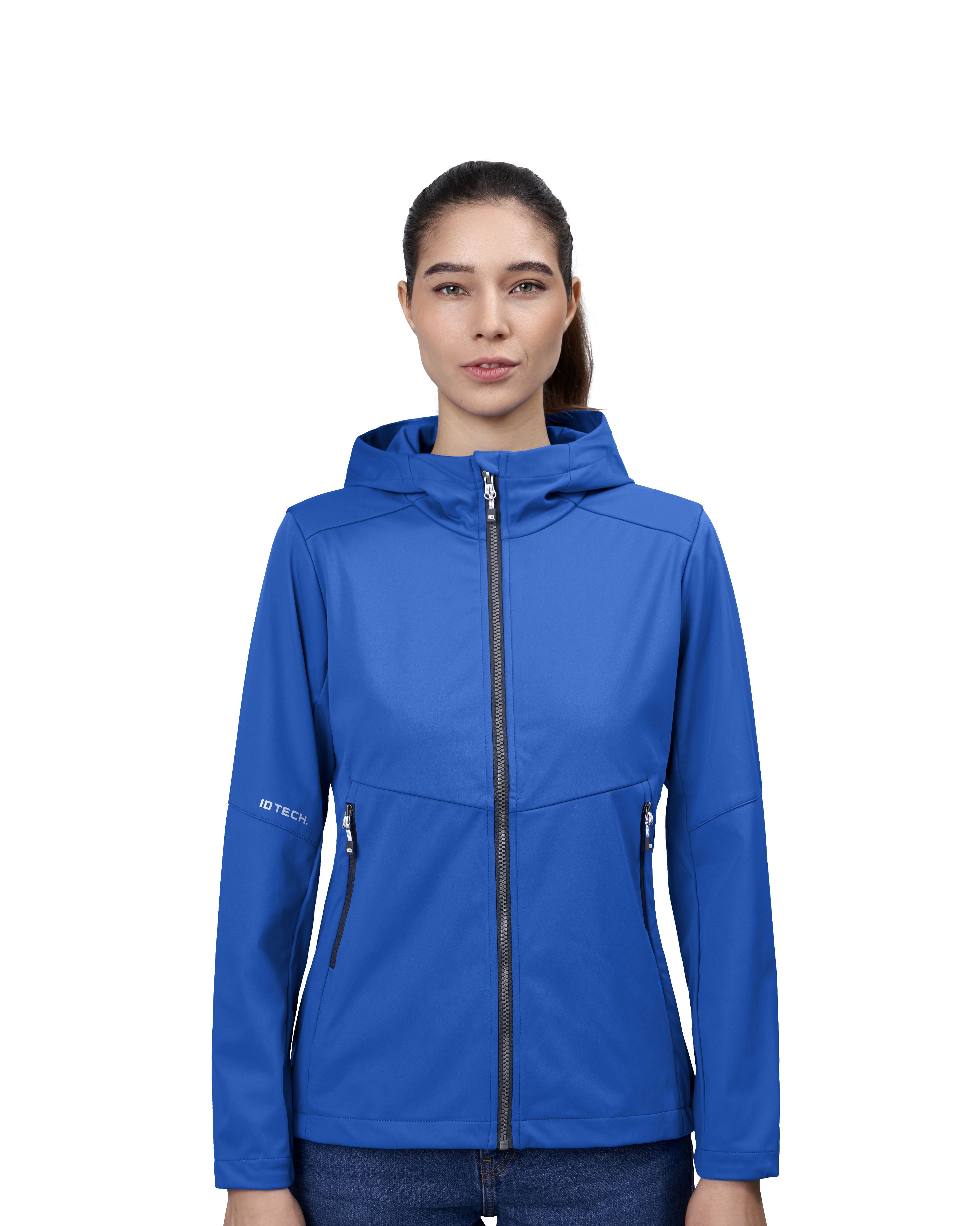 Kurtka soft shell z kapturem| lekka | damska
