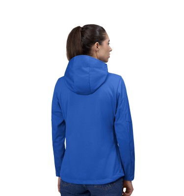 Kurtka soft shell z kapturem| lekka | damska
