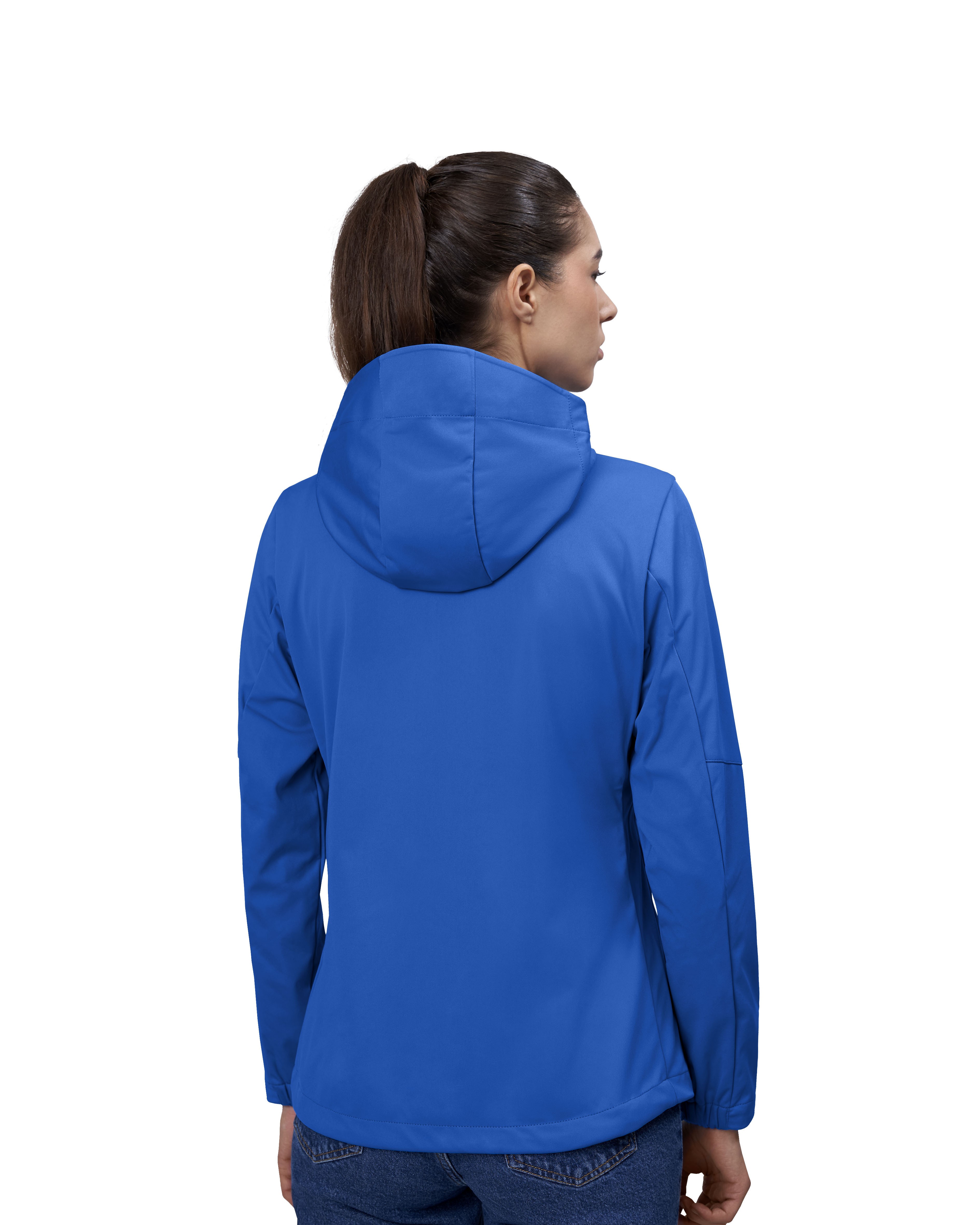 Kurtka soft shell z kapturem| lekka | damska