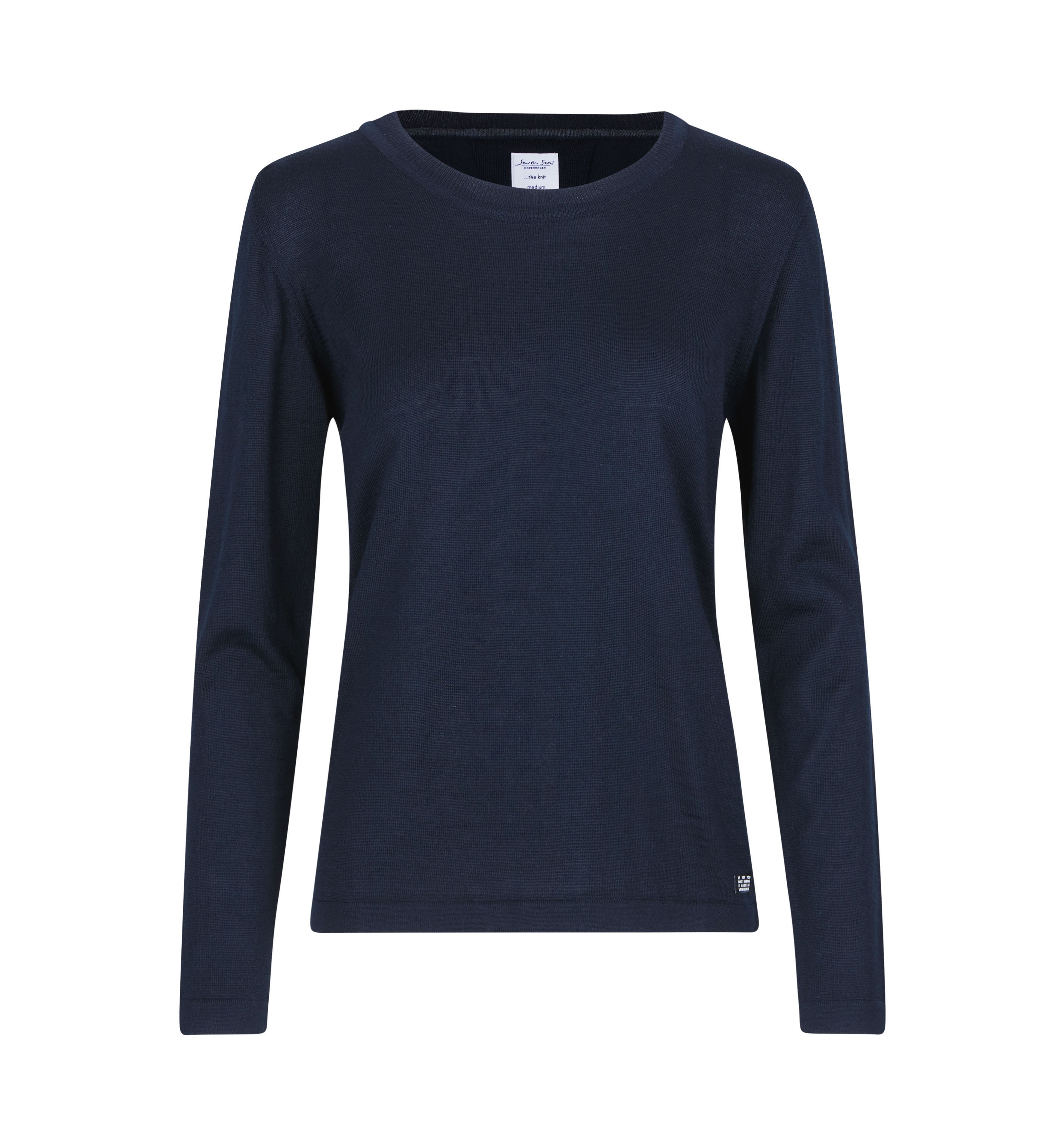 SEVEN SEAS The knit | o-neck | damski