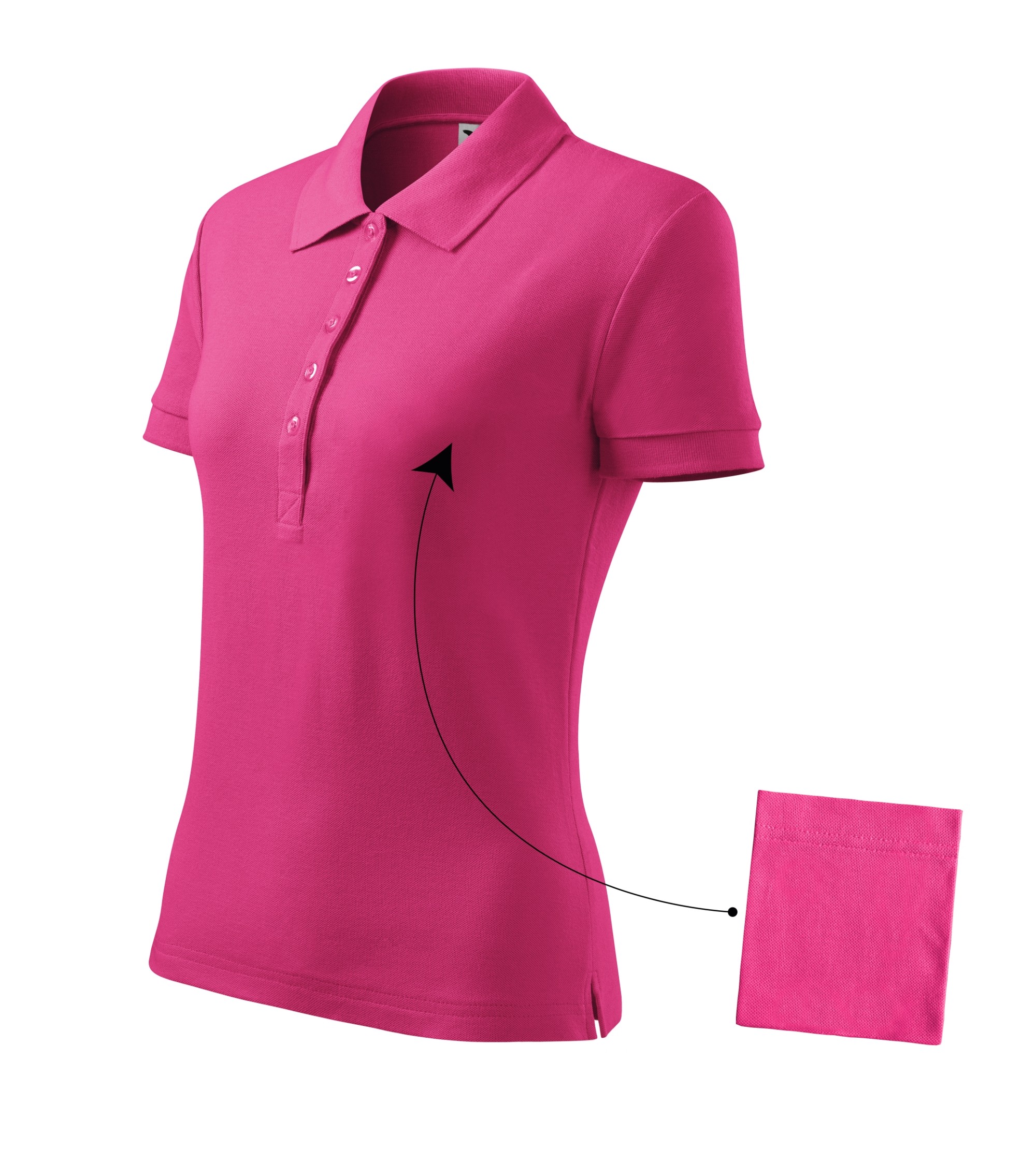 Koszulka polo damska Cotton