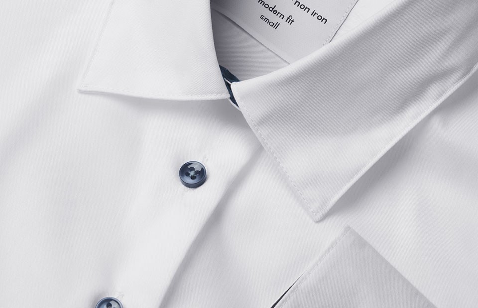 SEVEN SEAS Fine Twill Contrast | modern | damski