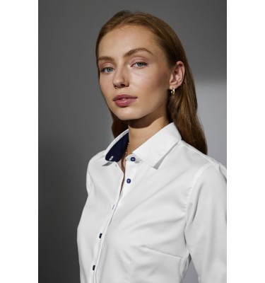 SEVEN SEAS Fine Twill Contrast | modern | damski