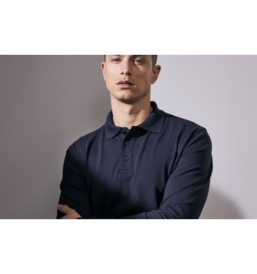 Koszulka polo długi rękaw | stretch