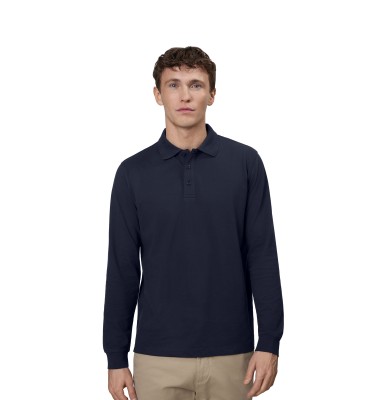 Koszulka polo długi rękaw | stretch