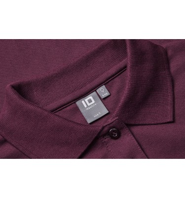 Koszulka polo długi rękaw | stretch | damska