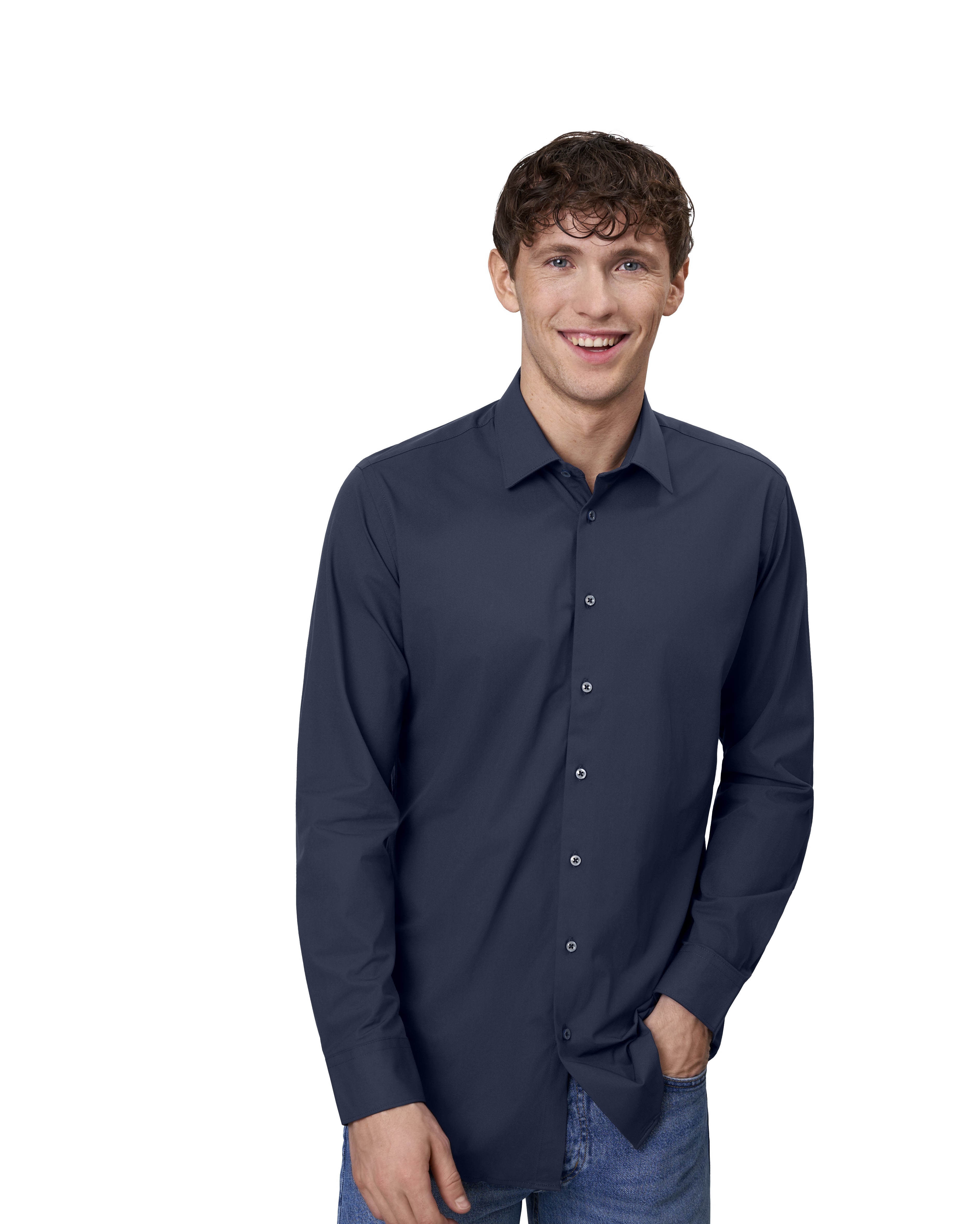 SEVEN SEAS Hybrid shirt | slim