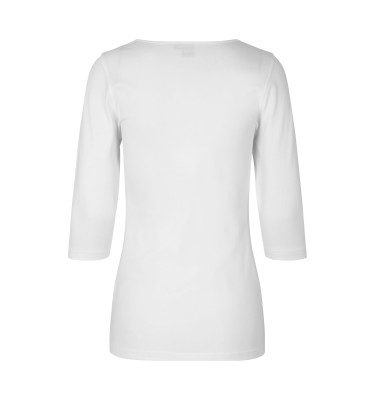 T-shirt stretch | rękaw 3/4 | damski