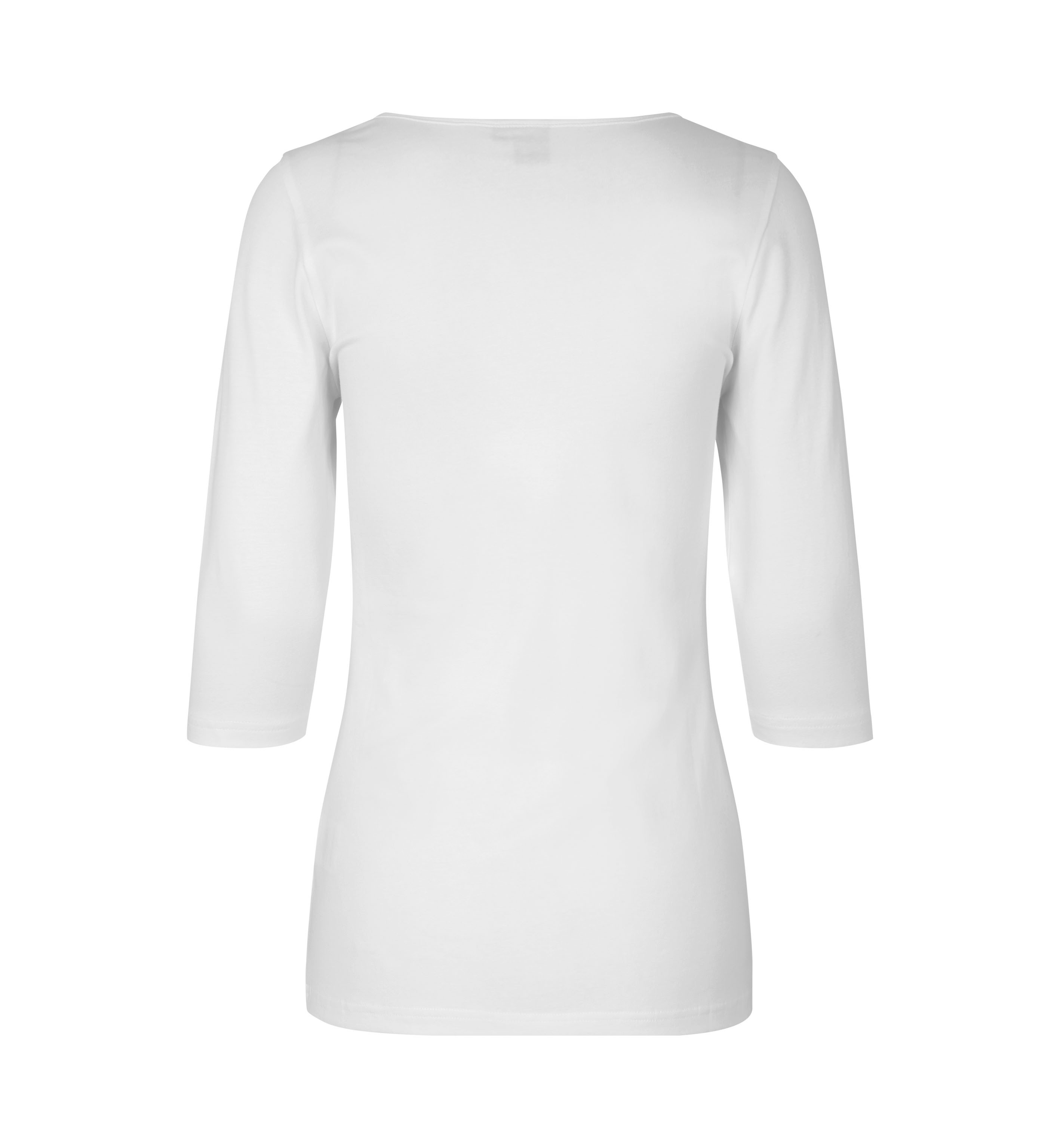 T-shirt stretch | rękaw 3/4 | damski