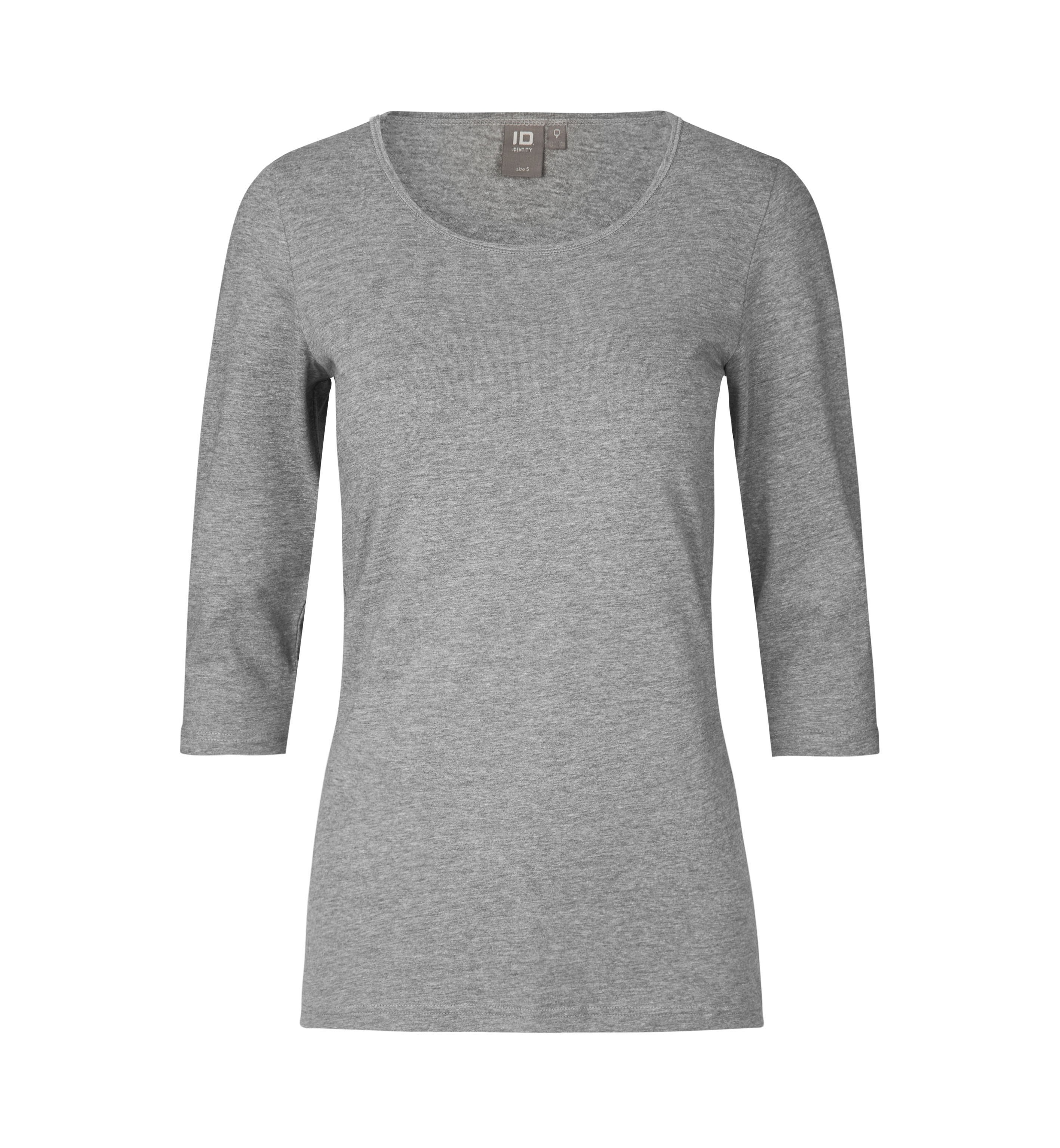 T-shirt stretch | rękaw 3/4 | damski