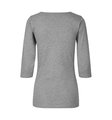 T-shirt stretch | rękaw 3/4 | damski
