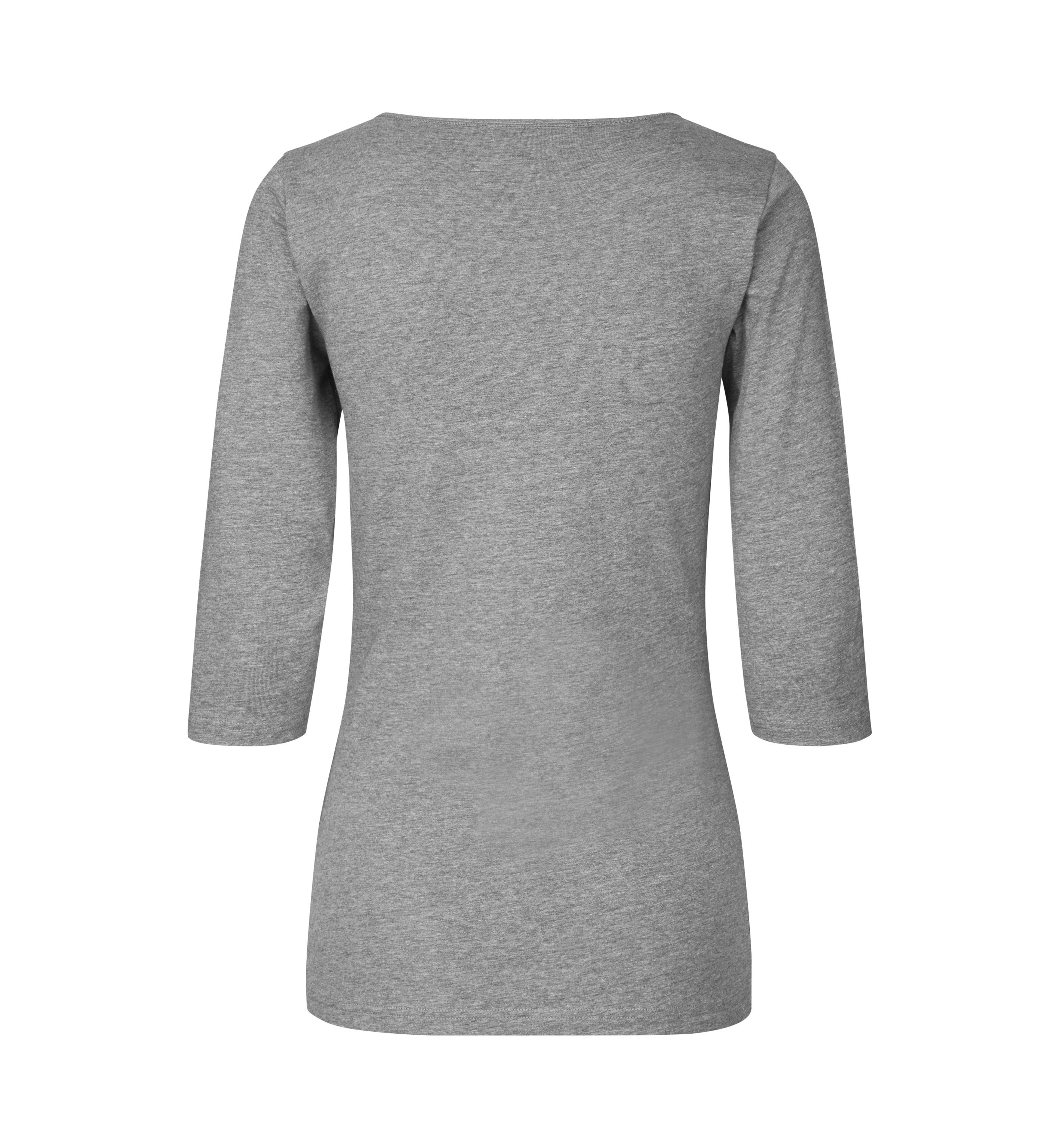 T-shirt stretch | rękaw 3/4 | damski