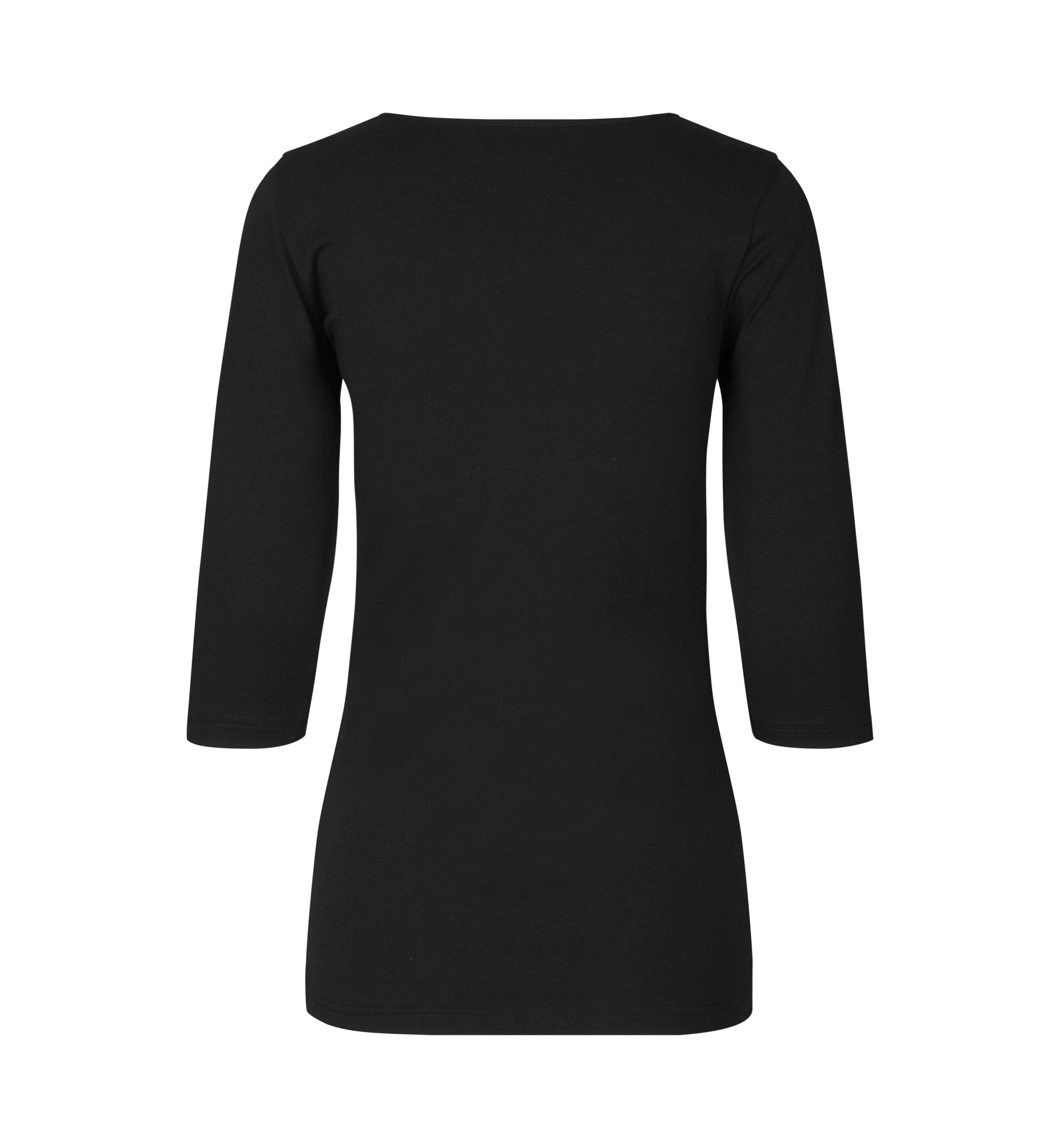 T-shirt stretch | rękaw 3/4 | damski