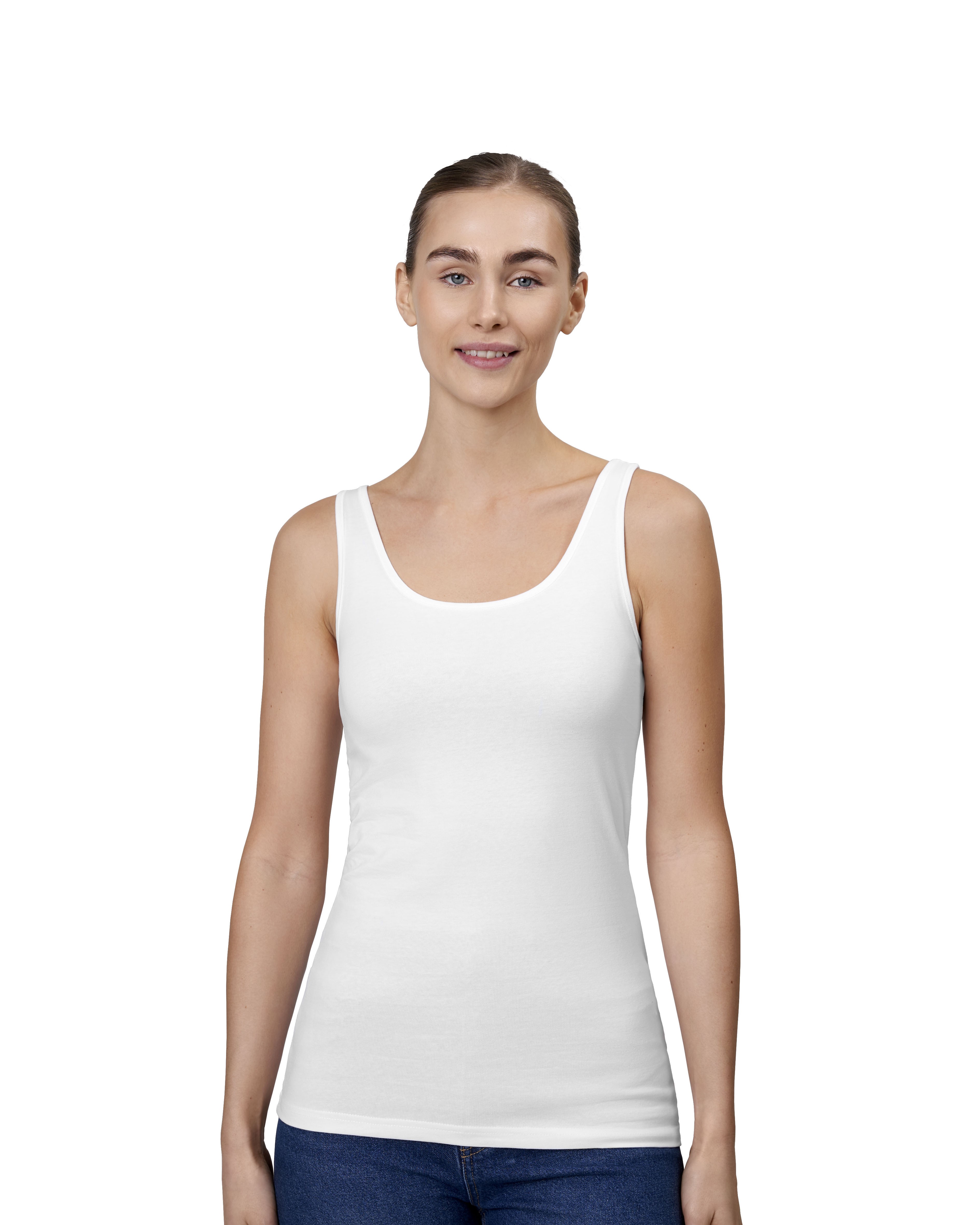 Tank top | stretch | damski