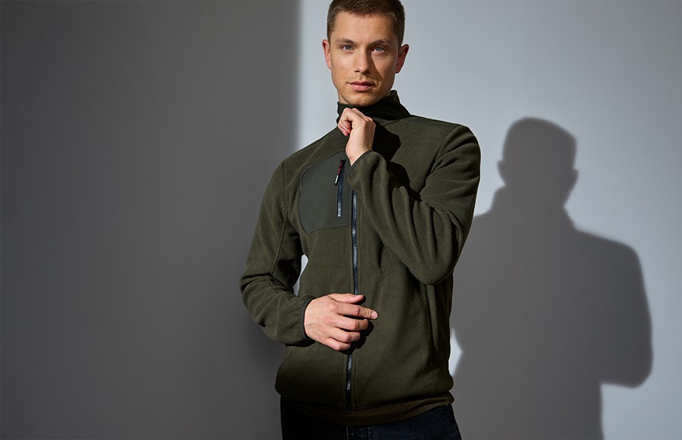 Kurtka bonded fleece