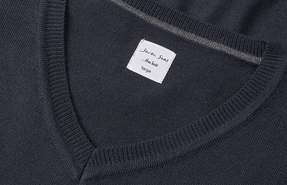 SEVEN SEAS The knit | v-neck